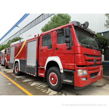 Camions de pompiers en mousse à eau Howo